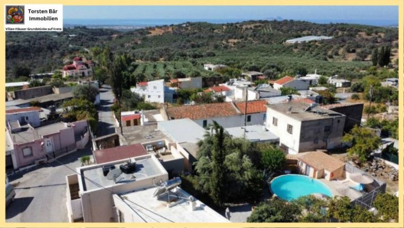 Lagolio Kreta, Lagolio freist. Haus 205m² Wohnfläche, priv. Pool, Meerblick Haus kaufen